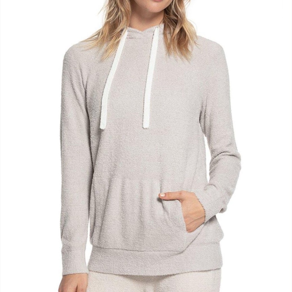 ✨ SALE NWT Barefoot Dreams CozyChic Lite® Pullover Hoodie XSmall - Picture 2 of 6